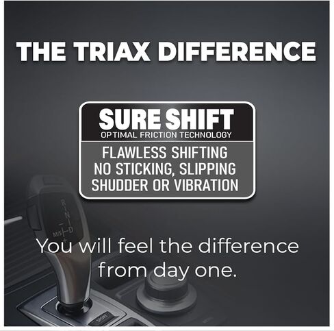 TRIAX Global ATF, Full Synthetic OEM Grade Automatic Transmission Fluid, Fits 95% of US, European, and Asian Vehicles, Compatible with TES 295, Dexron VI, Mercon V, and Many Others (1 Gallon) in Saudi Arabia
