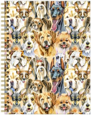 Spiral Journal Notebook for Women,A5 College Ruled Notebooks 6"x 8.4", 120 Pages Lined Journal with Premium Thick Paper,Perfect for School Office Home Gifts(Abstract Lines) in Saudi Arabia