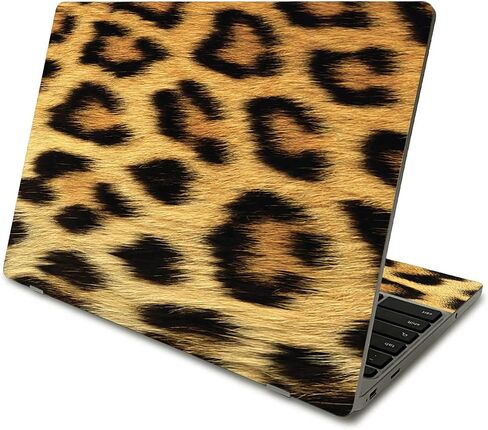 MightySkins Skin Compatible with Samsung Chromebook 4 (2021) 11.6" - Aztec Fox | Protective, Durable, and Unique Vinyl Decal wrap Cover | Easy to Apply, Remove, and Change Styles | Made in The USA in Kuwait