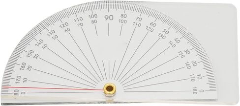 Finger Joint Goniometer 180 Degree Easy Observation Accurate Measure Strong Acrylic Joint Goniometer for Architectural Drawings in Saudi Arabia