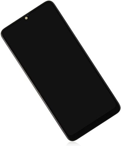 لهاتف Samsung Galaxy A20s 2019 شاشة LCD تعمل باللمس محول رقمي SM-A207F/DS SM-A207M/DS طقم إصلاح كامل للتجميع مع أدوات (أسود مع إطار) in Saudi Arabia