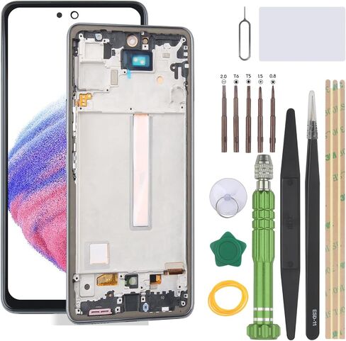شاشة OLED لهاتف سامسونج جالاكسي A53 5G شاشة LCD بديلة لهاتف سامسونج جالاكسي A53 5G A536B مجموعة محول رقمي لشاشة تعمل باللمس OLED in Kuwait