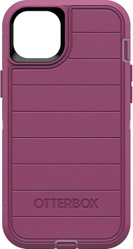 OtterBox Defender Series Screenless Edition Case for iPhone 14 Plus (Only) - Case Only - Microbial Defense Protection - Non-Retail Packaging - (Black) in Saudi Arabia