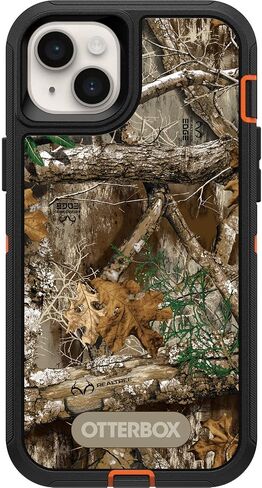 OtterBox Defender Series Screenless Edition Case for iPhone 14 Plus (Only) - Case Only - Microbial Defense Protection - Non-Retail Packaging - (Black) in Saudi Arabia