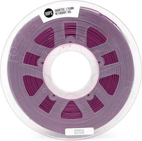Gizmo Dorks 3mm (2.85mm) Hips Filament 1kg / 2.2lb for 3D Printers, Black in Saudi Arabia