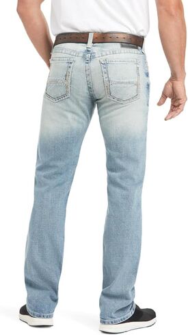 Ariat Male M7 Rocker Stretch Stirling Stackable Straight Leg Jean Shasta 36W x 32L in Saudi Arabia