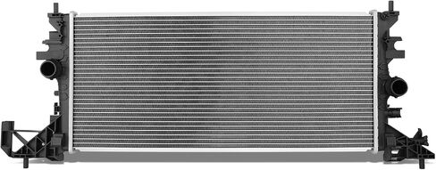 DNA Motoring OEM-RA-13326 1-Row Aluminum Core Radiator Compatible with 2014-2016 Impala Limited,29-5/16" W X 14-1/8" H X 7/8" D,1-5/16" / 1-5/16" in Saudi Arabia