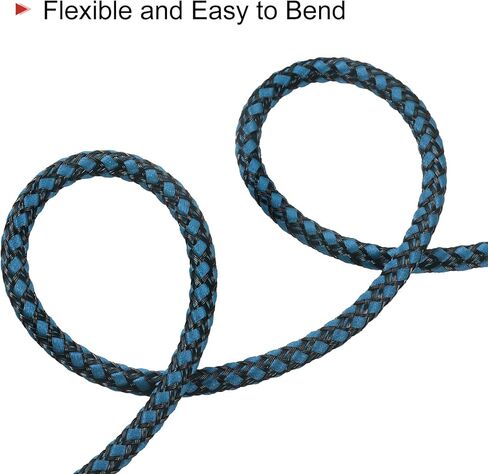 MECCANIXITY Aux Cable 3.5mm Male to Male Nylon Braided 5Ft 4 Pole Hi-Fi Stereo Sound Auxiliary Cord Red for Earphones, Smart Phones, Home/Car Stereos, Speakers, Computers in Kuwait