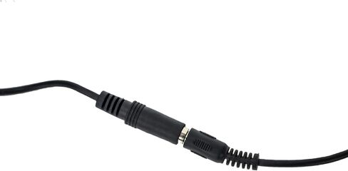 ChromaCast 2 Pack 5ft Black 3.5mm Rubber Aux Cable, Audio Auxiliary Input Adapter Male to Male AUX Cord for Headphones, Car, Home Stereos, Speaker, iPhone, iPad, iPod, Echo & More in Saudi Arabia