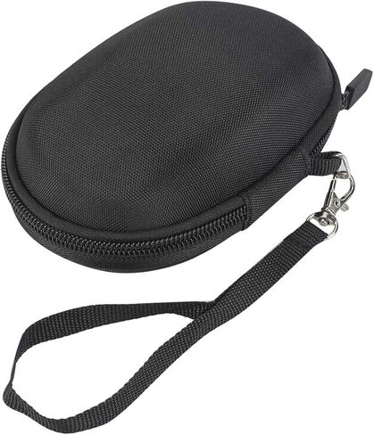 حافظة ماوس صلبة للسفر لجهاز Logitech MX Master 3 /3S/ Master 2S / MX Master ماوس لاسلكي متطور، حقيبة تخزين واقية لحمل السفر (جراب أسود + رمادي داخلي) in Kuwait