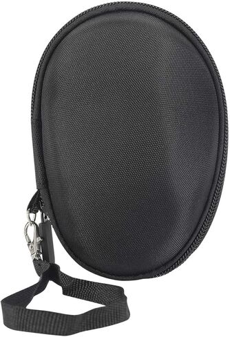 حافظة ماوس صلبة للسفر لجهاز Logitech MX Master 3 /3S/ Master 2S / MX Master ماوس لاسلكي متطور، حقيبة تخزين واقية لحمل السفر (جراب أسود + رمادي داخلي) in Kuwait