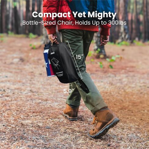 UltraPort 2-CinchLock Camping Chairs, Portable Lightweight Camping Chair, Backpacking Chair -The 1th Generation, Ultralight Chairs in Saudi Arabia