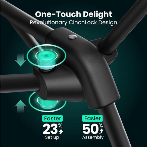 UltraPort 2-CinchLock Camping Chairs, Portable Lightweight Camping Chair, Backpacking Chair -The 1th Generation, Ultralight Chairs in Saudi Arabia