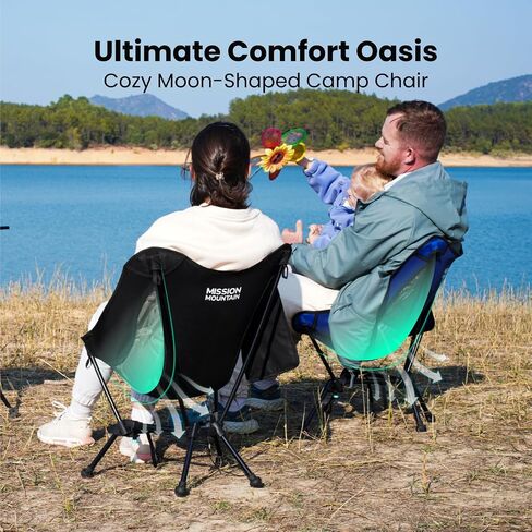 UltraPort 2-CinchLock Camping Chairs, Portable Lightweight Camping Chair, Backpacking Chair -The 1th Generation, Ultralight Chairs in Saudi Arabia