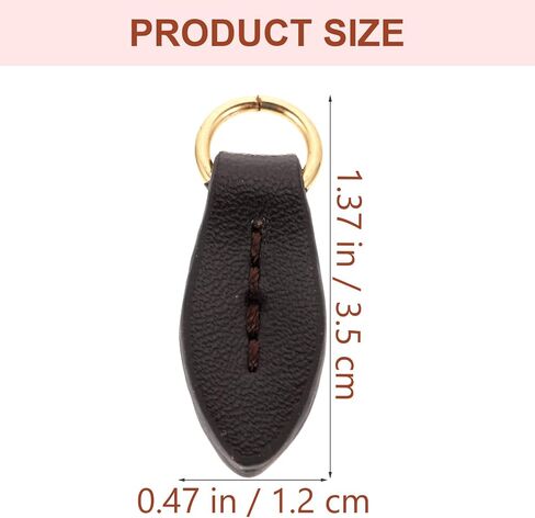 FAVOMOTO 5pcs Zipper Puller Zipper Mend Fixer Tiny Zipper Replacement Coat Zipper Tabs Zipper Heads Sliders Zipper Repair Kit Zipper Extender Tag Metal Zipper Head Supplies Leather Bags in Saudi Arabia