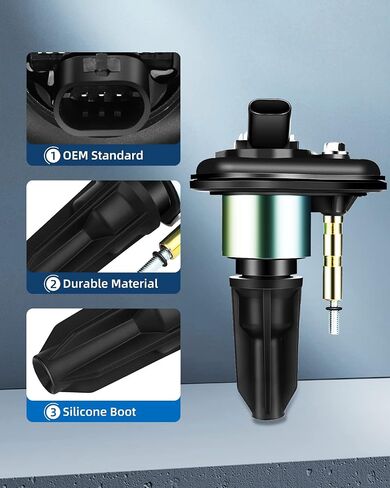 ECCPP Set of 6 Ignition Coils Pack for GMC Chevrolet Buick Isuzu Saab Trailblazer Envoy Rainer Colorado Canyon Envoy Hummer H3 OE Numbers 2.8L 3.5L 4.2L UF303 C1395 in Saudi Arabia