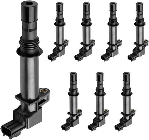 AUTOSAVER88 Ignition Coil Pack Set of 8 Compatible with Dodge Dakota Durango Ram 1500 Nitro, Jeep Grand Cherokee Liberty Commander, Mitsubishi Raider V8 4.7L 3.7L in Saudi Arabia