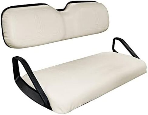 A.A White Front Seat Backrest Cover for EZGO TXT 1995-2013 Golf Cart 71753-G01, 71753G01 (Backrest Cover, White) in Saudi Arabia