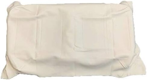 A.A White Front Seat Backrest Cover for EZGO TXT 1995-2013 Golf Cart 71753-G01, 71753G01 (Backrest Cover, White) in Saudi Arabia