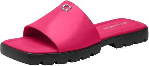 Coach Women's Florence Leather Sandal in Saudi Arabia