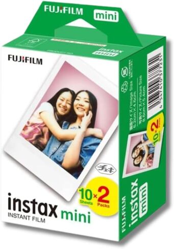 Fuijfilm Instax_Mini Film Instant Camera Film 20 Shoots Polaroid Camera Film & SOLOFIS Lens Cleaner (1 Pack) in Saudi Arabia
