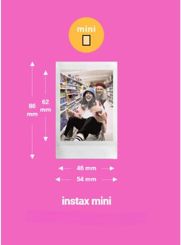 Fuijfilm Instax_Mini Film Instant Camera Film 20 Shoots Polaroid Camera Film & SOLOFIS Lens Cleaner (1 Pack) in Saudi Arabia