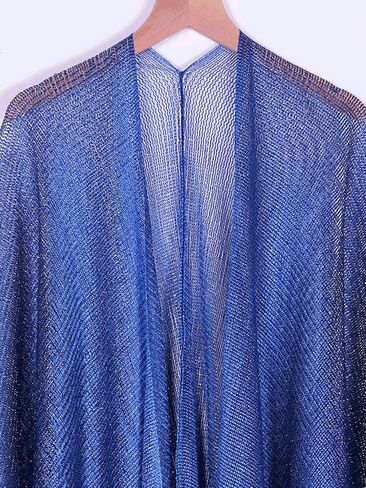 كارديجان نسائي للشاطئ مزود بشراشيب وشال صيفي للشاطئ in Kuwait