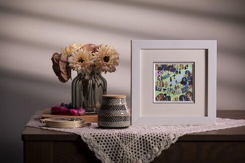 Ebherys Hunan Hand Embroidery Artwork, Asian Wall Art, Chinese Wall Painting, Handmade Silk Embroidery Prints with Wood Framed, Wall Hanging only, Rustic Art Gifts(Blossom) in Saudi Arabia