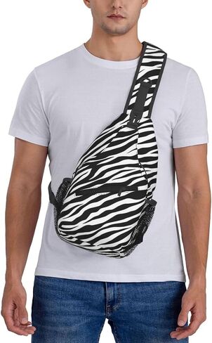 Stylish Sling Bag for Women Men Casual Backpack Crossbody Chest Shoulder Bag Gym Sports Travel Hiking Daypack in Saudi Arabia