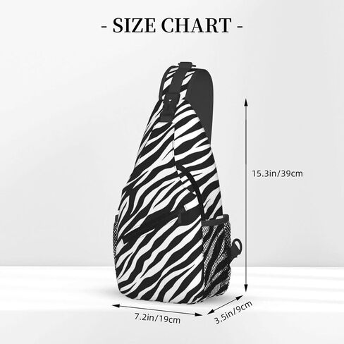 Stylish Sling Bag for Women Men Casual Backpack Crossbody Chest Shoulder Bag Gym Sports Travel Hiking Daypack in Saudi Arabia