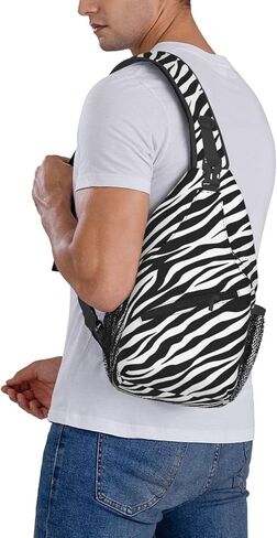 Stylish Sling Bag for Women Men Casual Backpack Crossbody Chest Shoulder Bag Gym Sports Travel Hiking Daypack in Saudi Arabia