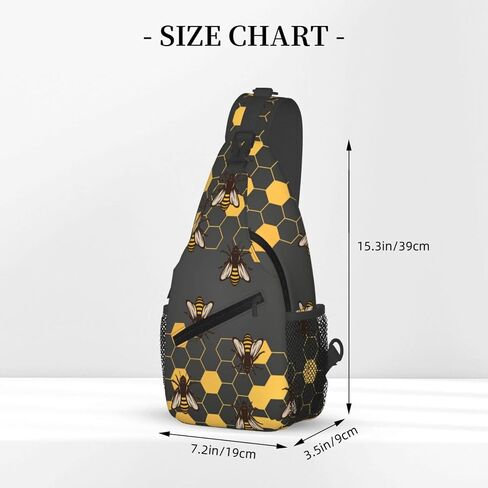 Stylish Sling Bag for Women Men Casual Backpack Crossbody Chest Shoulder Bag Gym Sports Travel Hiking Daypack in Saudi Arabia