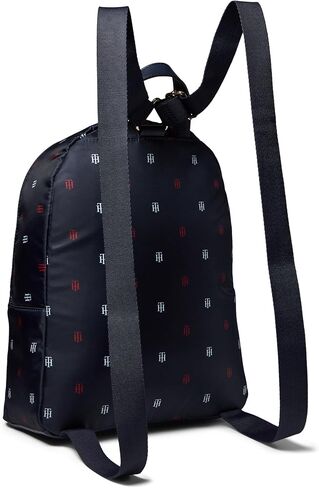 حقيبة ظهر Tommy Hilfiger Alexis II Smalldome من النايلون Serif Critter Tommy Navy/Tommy Red/Ivory One Size in Saudi Arabia