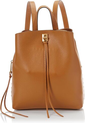 حقيبة ظهر دارين للنساء من ريبيكا مينكوف، كاراميلو، مقاس صغير in Kuwait