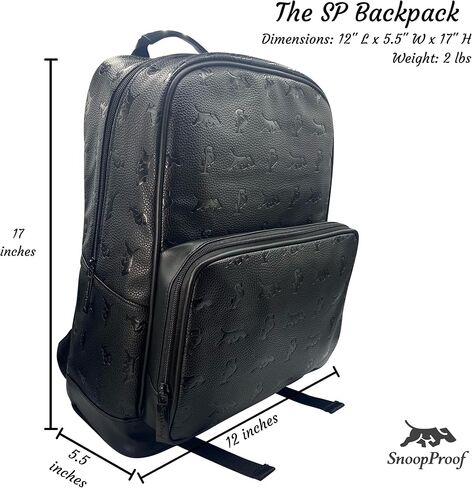 The SP Backpack in All Black Smell Proof BackPack, (L) in Saudi Arabia