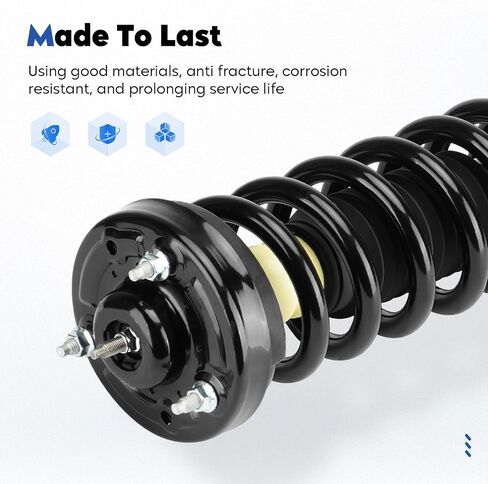 Front Complete Shock Absorber Fit for Ford F150 2005-2008, for Lincoln Mark LT 2006-2008, Struts Assembly w/Coil Spring, Replace for 171362 in Saudi Arabia