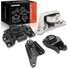A-Premium 4PCS Engine Motor Mount, Transmission Mount and Torque Strut Mount Kit Compatible with Mazda 3 2010-2010 2.0L, Manual Transmission, Replace# BBN339040A