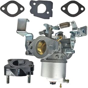 Golf Cart Carburetor With Intake Spacer Joint Fit For 1985-1995 Yamaha 4 cycle G2 G8 G9 and G11 Gas Models