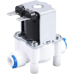 Water Inlet Solenoid Valve DC12V 1/4" Normally Closed for Water Pure System