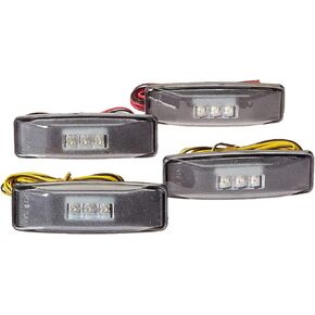 DNA Motoring FENDL-DRAM94-SM Full Kit Dually Bed Fender LED Side Marker Light