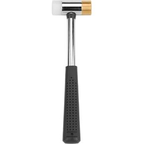 Wheeler 1" Nylon and Brass Hammer with Dual Heads for Gunsmithing