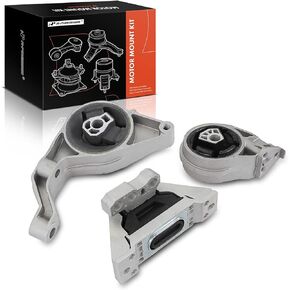A-Premium 3PCS Engine Motor Mount and Transmission Mount Kit Compatible with Chevrolet HHR 2006-2011, Cobalt 2005-2010 & Pontiac G5 2007-2010 & Saturn Ion, 2.0L 2.2L 2.4L, Automatic Transmission