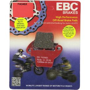 EBC Brakes FA346X Disc Brake Pad Set, One Size