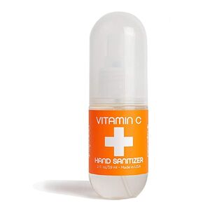 Vitamin C Hand Sanitizer | Lightly Scented | Fast Absorbing Mist | Kills Bacteria | Perfect for Home, Office, or On the Go | Made in USA (2 oz)
