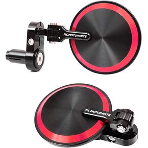Black Reborn CNC Bar End Mirrors For FZ8 FZ6 FZ1 N Fazer S 2009-2016 MT-09 MT-07 Tracer FZ-09 FZ-07 2018 2019 2020 2021 2022