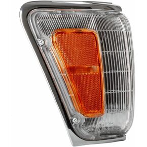 For Toyota Pickup 4WD 1989-1991/4Runner 1990 1991 Park/Cornering Light Assembly Driver Side Chrome | TO2520124 | 81620-89179