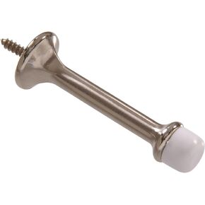 by Hillman 852929 Rigid Door Stop Silver Nickel