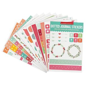 Essentials Planner Stickers for Dotted Journals (Set of 550+ stickers. Great for bullet journaling, weekly planners, and notebooks)