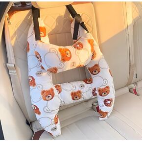 H-Shaped Travel Pillow Car Sleeping Long Journeys Pillows for The Back Seat Adults and Children on Head Support and Body Support Pillows