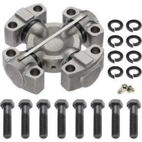 MOOG 927B Greaseable Premium Universal Joint for 927 with 8 1/2"-20 x 2-1/4" Cap Screws & 8 Lock Washers
